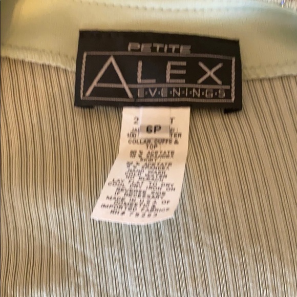 Alex Evenings gown size 6P - Picture 6 of 6